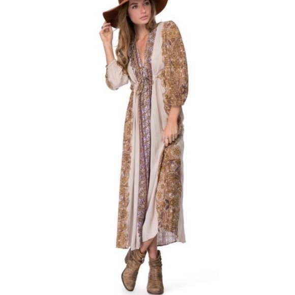 Free People Dresses & Skirts - Free People Boho Long Sleeve Dress